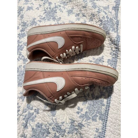 Nike court vision nature pink low top canvas sneaker 6 - Picture 2 of 10